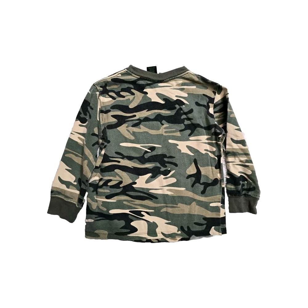 John‎ Deere  5 Tee Tractor Camo Dirt  Mud Farm Camouflage Shirt - Picture 2 of 3